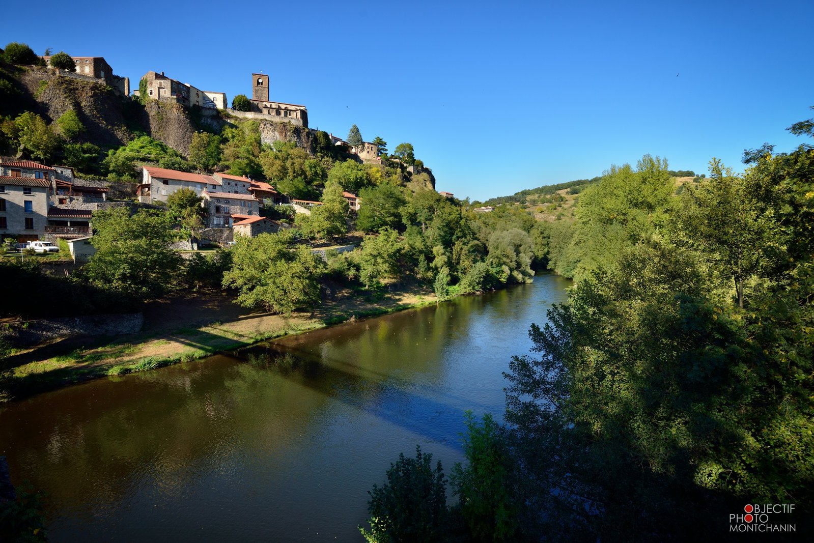 Chilhac et la rivière Allier